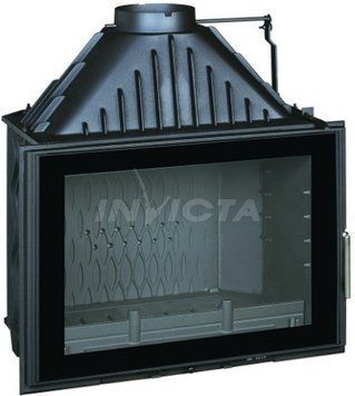 Чавунна камінна топка Invicta 800 Grande Angle 14 кВт на дровах з шибером 928575 фото