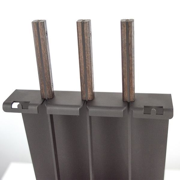 Набор для камина SAVEN Set 4 L black SS/4L/BL фото