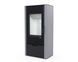 Стальная печь-камин Defro Home Solum 2.0 8 кВт на дровах (серая) KOM-Solum-2.0-gray фото 1