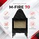 Сталева камінна топка M-FIRE 70 пряма 15 кВт на дровах m-fire70p фото 10