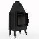 Сталева камінна топка M-FIRE 70 пряма 15 кВт на дровах (чорний шамот) m-fire70pBlack фото 1