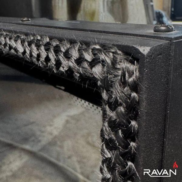 Чугунная каминная топка Ravan IMPERIAL 600 R на дровах 8 кВт 3175 фото