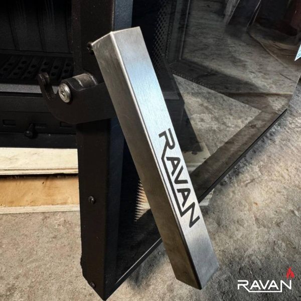 Чугунная каминная топка Ravan IMPERIAL 600 R на дровах 8 кВт 3175 фото