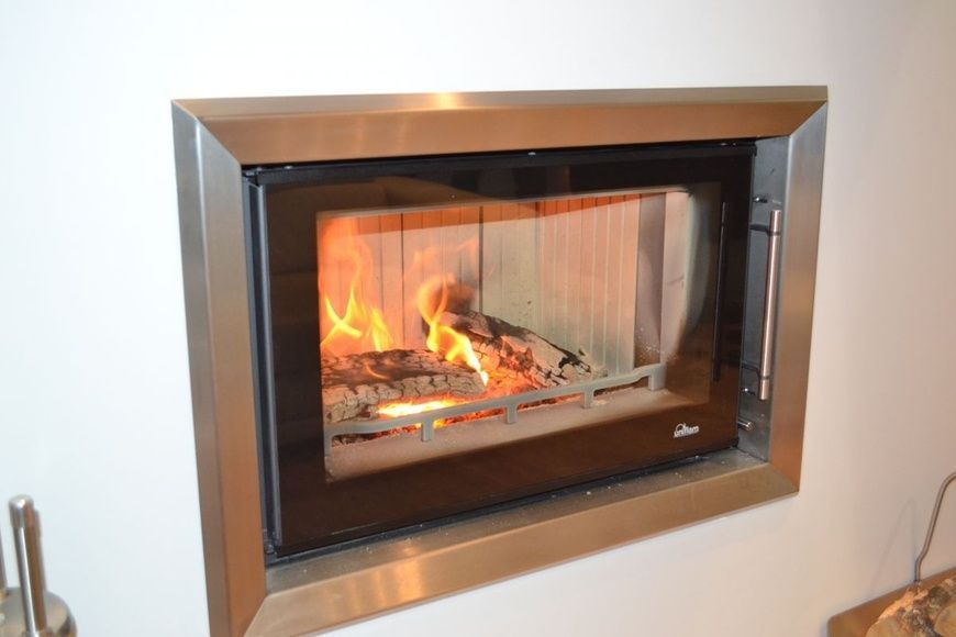 Сталева камінна топка UNIFLAM 860 EVO 14 кВт 3138 фото
