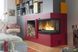 Чавунна камінна топка UNIFLAM 700 PLUS ECO PB 9 кВт з шибером і кутовим склом 3148 фото 9
