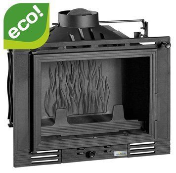 Чугунная каминная топка UNIFLAM 700 ECO 8 кВт с шибером 3173 фото