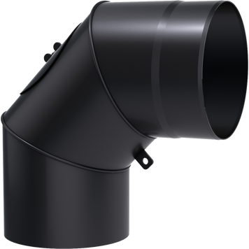 Стальное колено регулируемое для дымохода Stahl System 250/90 2 мм KS250/90R фото