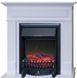 Камінокомплект IDaMebel Margo Royal Flame Fobos Black з обігрівом (білий)