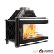 Чугунная каминная топка KawMet W16 13,5 кВт с правым боковым стеклом KAW-MET W16 PB 13.5KW/EСO фото 3