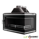 Чугунная каминная топка KawMet W16 13,5 кВт с правым боковым стеклом KAW-MET W16 PB 13.5KW/EСO фото 5