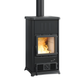 Чугунная печь-камин La Nordica CONCITA STEEL 11,8 кВт с конфоркой на дровах 3000330 фото 1