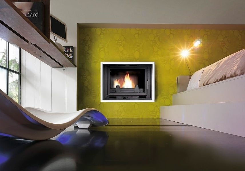 Чавунна камінна топка UNIFLAM 700 KASETA PL 14 кВт 3120 фото